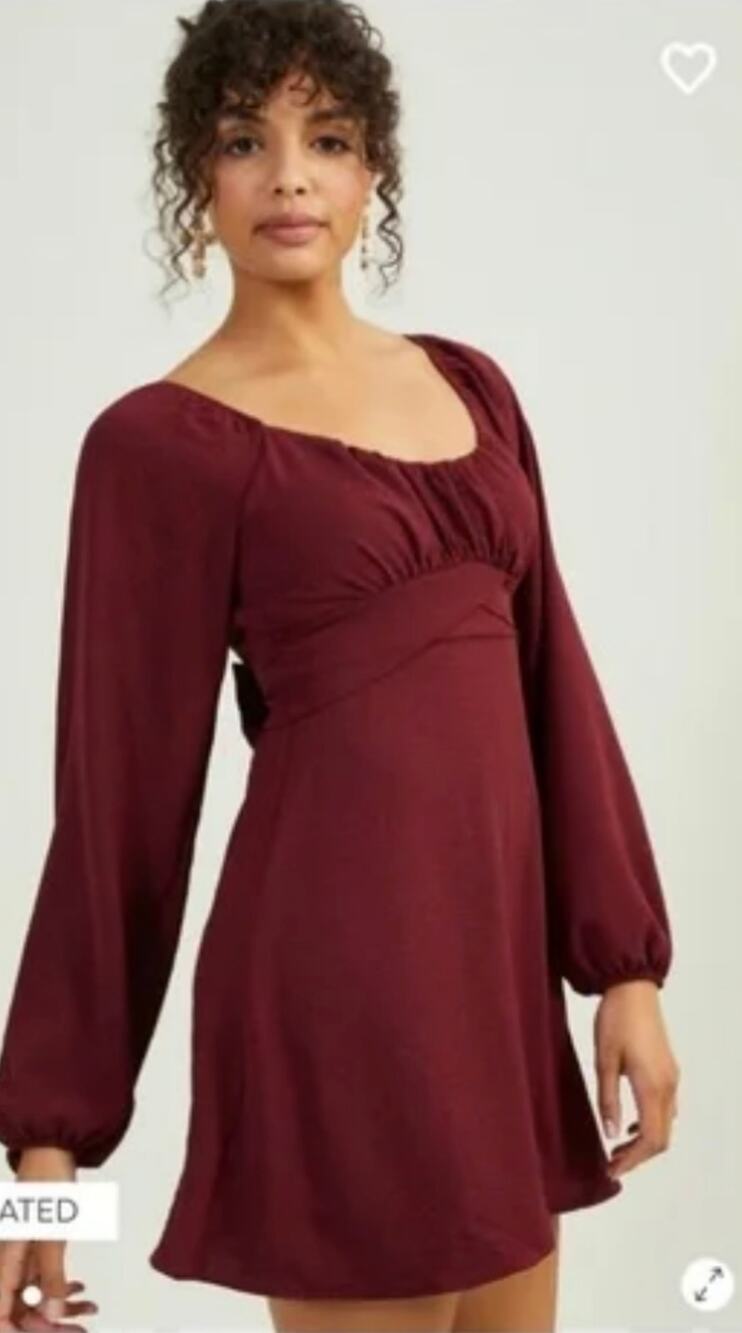 Altar'd State Lola Crossover Dress Sz S